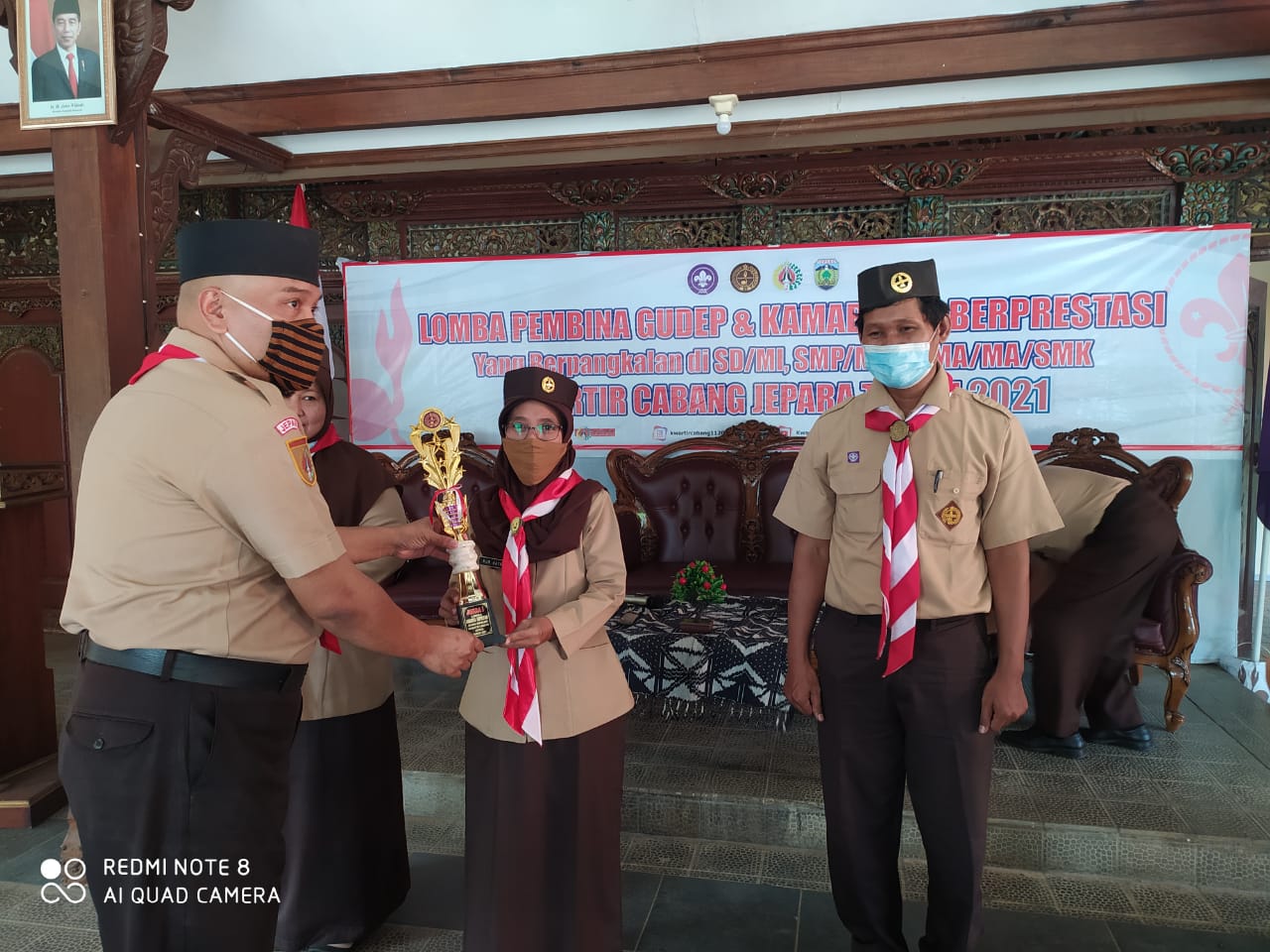 Juara 1 Lomba Pembina Gudep Berprestasi | SMK NEGERI 1 BANGSRI